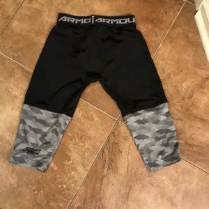 Bottoms - Under Armour Steph Curry Boys compression Legging Bottoms - Under Armour Steph Curry Boys compression Legging